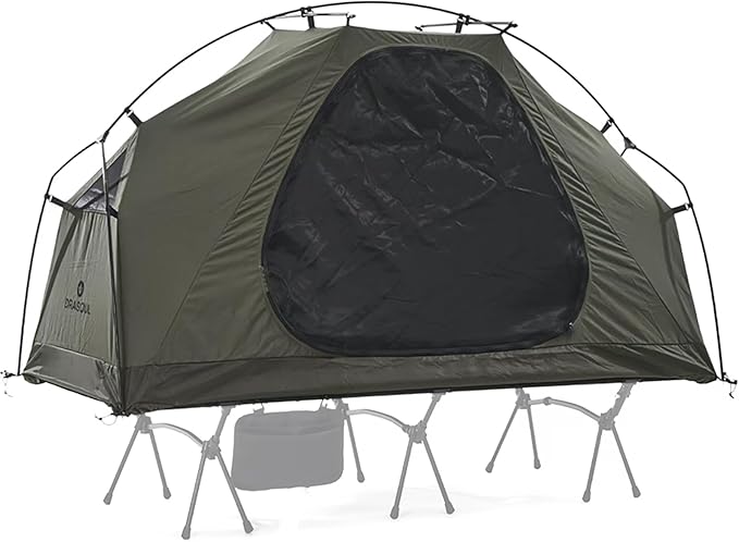 DRASOUL コットテント　メッシュテント Amazon.co.jp: DRASOUL折りたたみベッドドームテント1-2人用